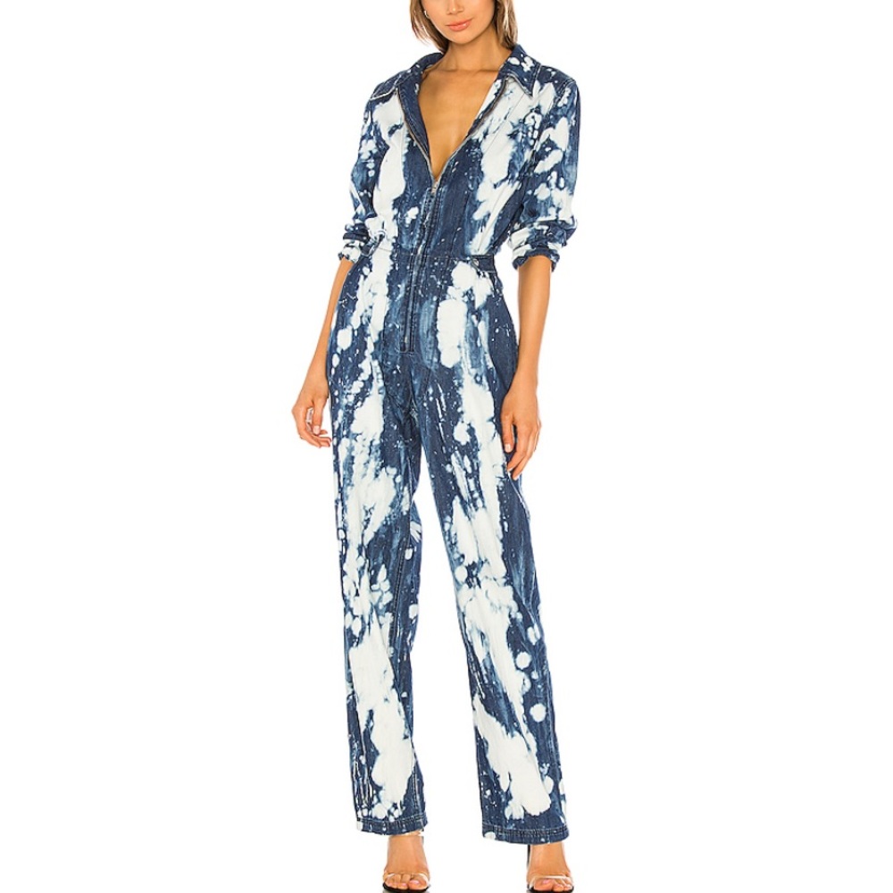 NWT I AM GIA DESPINA DENIM BOILERSUIT